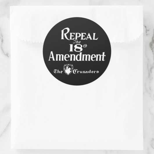 18e wijziging: Sticker (Tas)