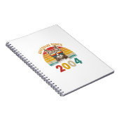 18Th Birthday Gift For A Cat Lover Sunset Awesome Notitieboek (Rechterzijde)