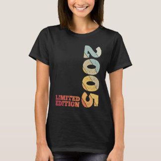18th Birthday Limited Edition 2005 Idea 18 jaar T-shirt
