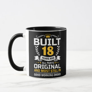 18th Birthday Man Woman Built 18 Years Ago Mok
