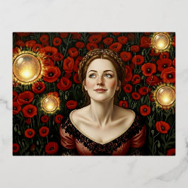 18th Century Light Orb - Folie Feestdagen Briefkaart