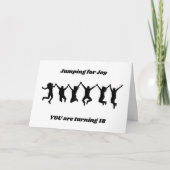 **18th** en TIJD OM U TE CELEBRATEN! Kaart (Voorkant)