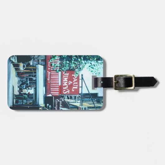 18th Street Sparkle Bagagelabel (Voorkant horizontaal)