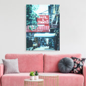 18th Street Sparkle Canvas Afdruk (Insitu (Woonkamer))