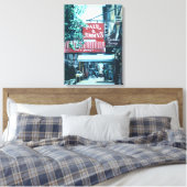 18th Street Sparkle Canvas Afdruk (Insitu (Slaapkamer))