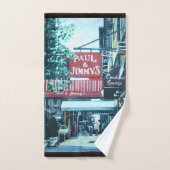 18th Street Sparkle Wenskaart Bad Handdoek (Handdoek)