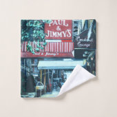 18th Street Sparkle Wenskaart Bad Handdoek (Wasdoekje)