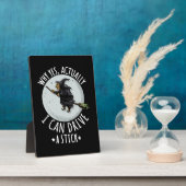 18Waarom kan ik echt een grappige heks rijden? Fotoplaat (Zijkant)