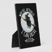 18Waarom kan ik echt een grappige heks rijden? Fotoplaat (Zijkant)