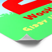 18x24-inch GiggleBellies Bucky Birthday Poster (Hoek)