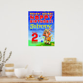 18x24-inch GiggleBellies Bucky Birthday Poster (Keuken)