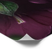 18x24 inch Moody Paarse Bruiloft welkom Poster (Hoek)