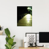 18x24 Piano in zonlicht Poster (Thuiskantoor)