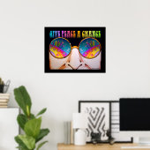 18x24 POSTER, ARCHIVAL AFDRUKKEN - SCHADEN VAN ZES Poster (Thuiskantoor)