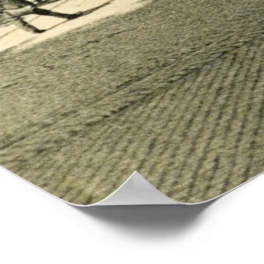 1900 Antwerpen De Keyser Avenue Antwerpen Anvers Poster (Hoek)