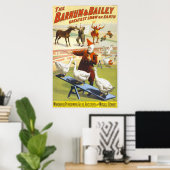  1900 Barnum & Bailey Circus Large Format P Poster (Thuiskantoor)