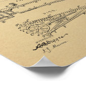 1900  brochure voor fietspatronen afdrukken poster (Hoek)