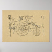 1900  brochure voor fietspatronen afdrukken poster (Voorkant)