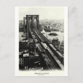 1900 Brooklyn Bridge Briefkaart (Voorkant)