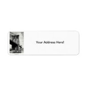 1900 Brooklyn Bridge Etiket (Voorkant)