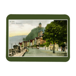 1900 Cochem Mosel Moezel rivier Duitsland Magneet