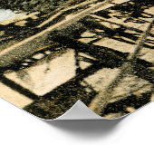 1900 Cochem Mosel Moselle Duitsland Poster (Hoek)