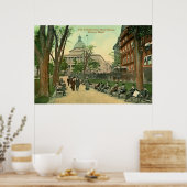 1900 Common and State House Boston MA Poster (Keuken)