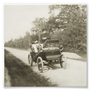 1900 de Dion Bouton Foto Afdruk