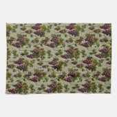 1900 druiven Fruit Botanische Design Theedoek (Horizontaal)