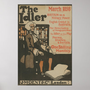 1900 Forrest Smith Premier Typewriter Poster
