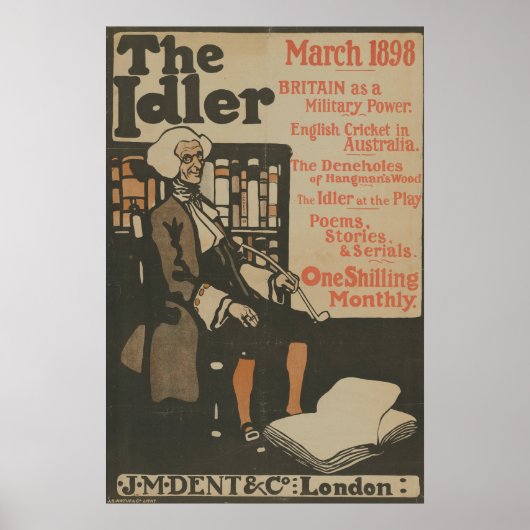 1900 Forrest Smith Premier Typewriter Poster (Voorkant)