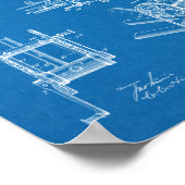 1900 High Speed Gear Bicycle Design Patent Print (Hoek)