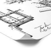 1900 High Speed Gear Bicycle Design Patent Print (Hoek)