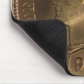 1900 Indiaas hoofd Penny Muismat (Hoek)