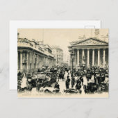 1900 London Royal Exchange en Bank of England Pos Briefkaart (Voorkant / Achterkant)