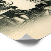 1900 London Royal Exchange en Bank of England Poster (Hoek)