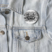 1900 Mckinley - Roosevelt Ronde Button 5,7 Cm (In situ)