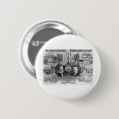 1900 Mckinley-Teddy Roosevelt Ronde Button 5,7 Cm (Voorkant /achterkant)