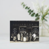 1900 Parijse Bakkerij Briefkaart (Staand voorkant)