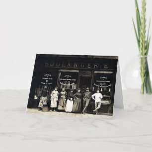1900 Parijse Bakkerij Kaart