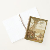 1900 Paris Exhibition Poster Bullet Journal Notitieboek (Binnen)