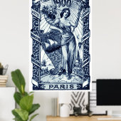 1900 Paris International Expo Poster (Thuiskantoor)