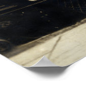 1900 Parisiaanse bakkerij Poster (Hoek)