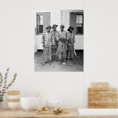 1900 Poster van de zuidelijke keten (Keuken)