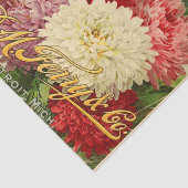 1900 Seed Vintage Floral Decoupage Tissuepapier (Detail)