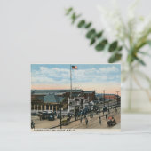 1900 Ship Yard Newport News VA  Briefkaart (Staand voorkant)