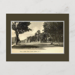  1900s Main Street Sackets Harbour NY Briefkaart