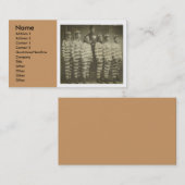 1900visitekaartje van groupofveroordeelden visitekaartje (Voorkant / Achterkant)