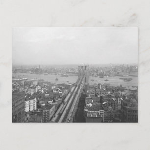 1901 Brooklyn Bridge Briefkaart