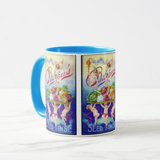 1901 Burpee's Mok voor zaaizaad (Voorkant links)